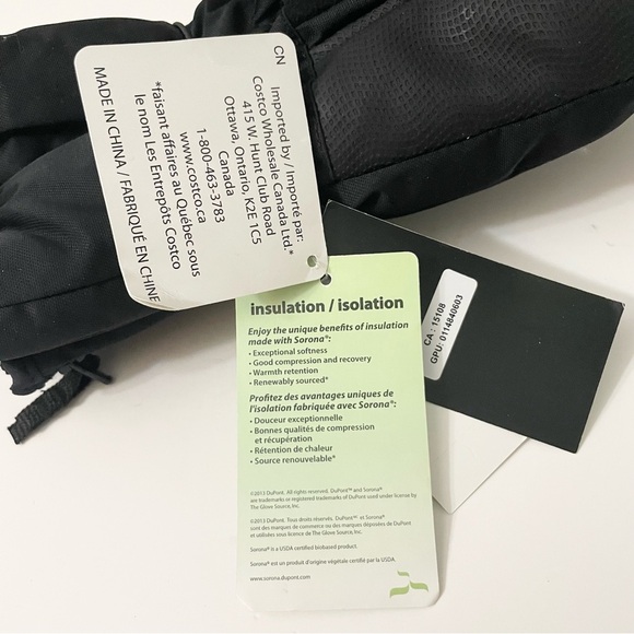 Head Dupont Sorona Winter Mittens Kids Size XL 15-16 Years Pocket - Picture 10 of 13